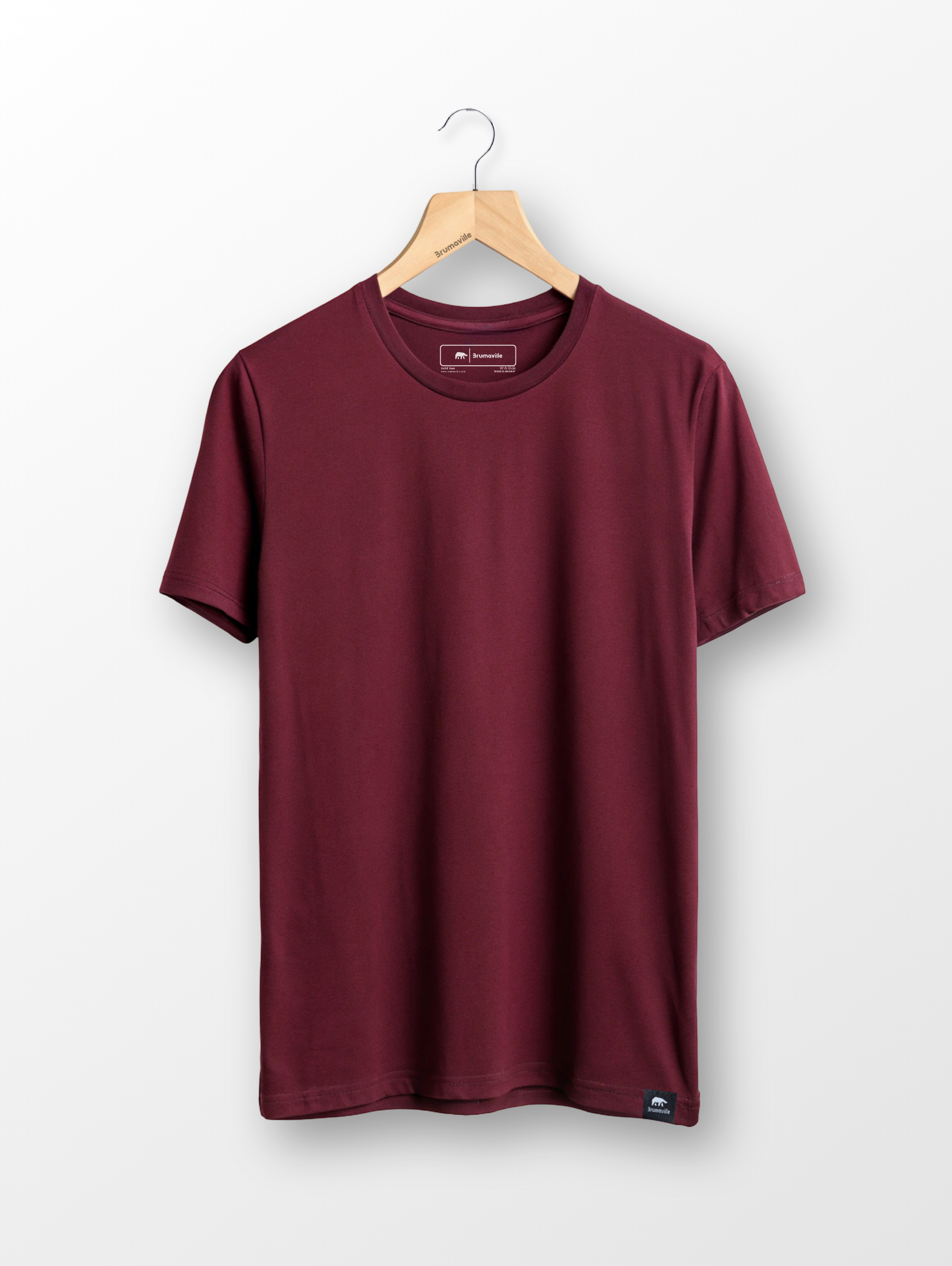 Marron Half Sleeve T-Shirt