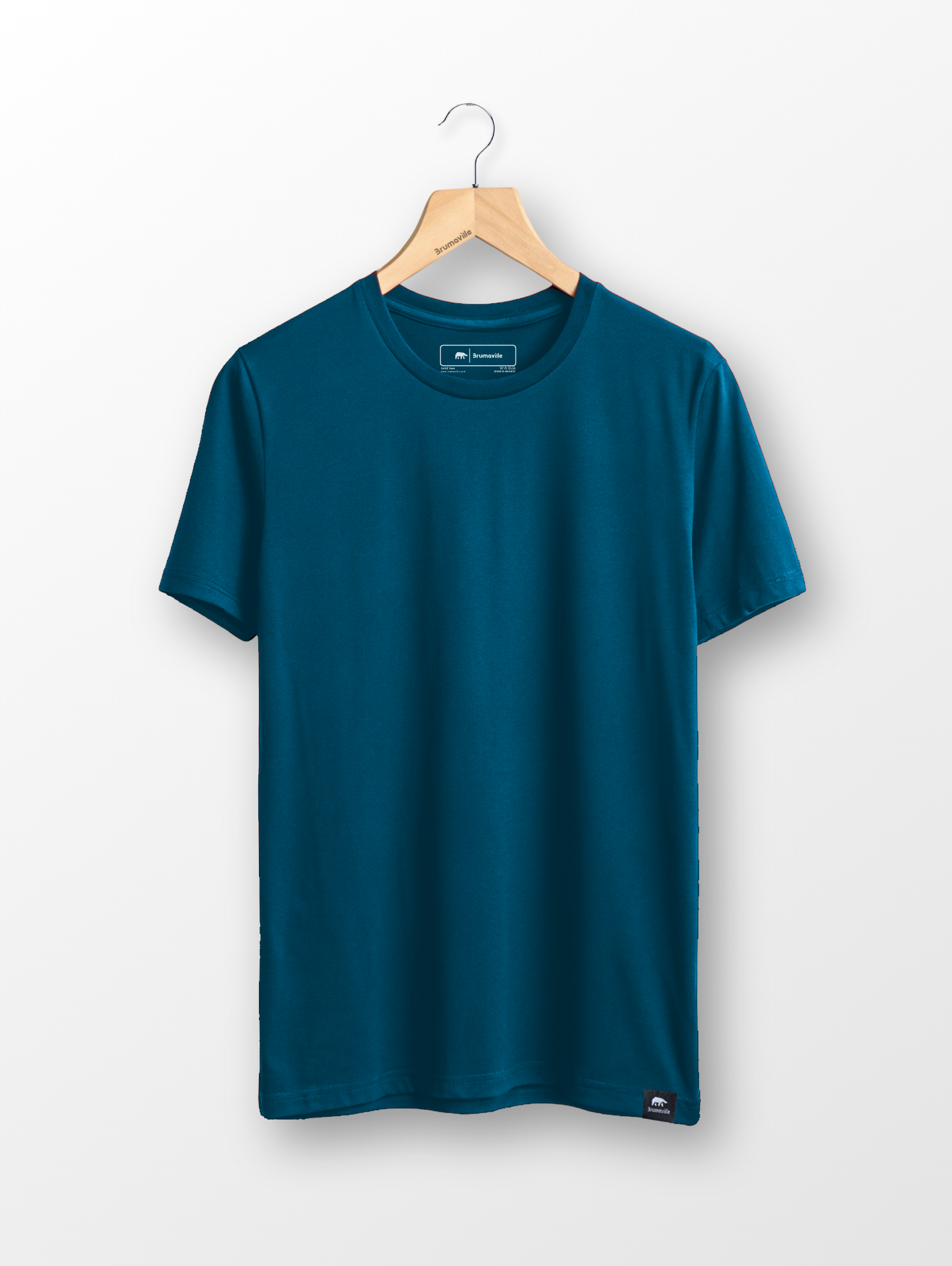 Teal Half Sleeve T-Shirt