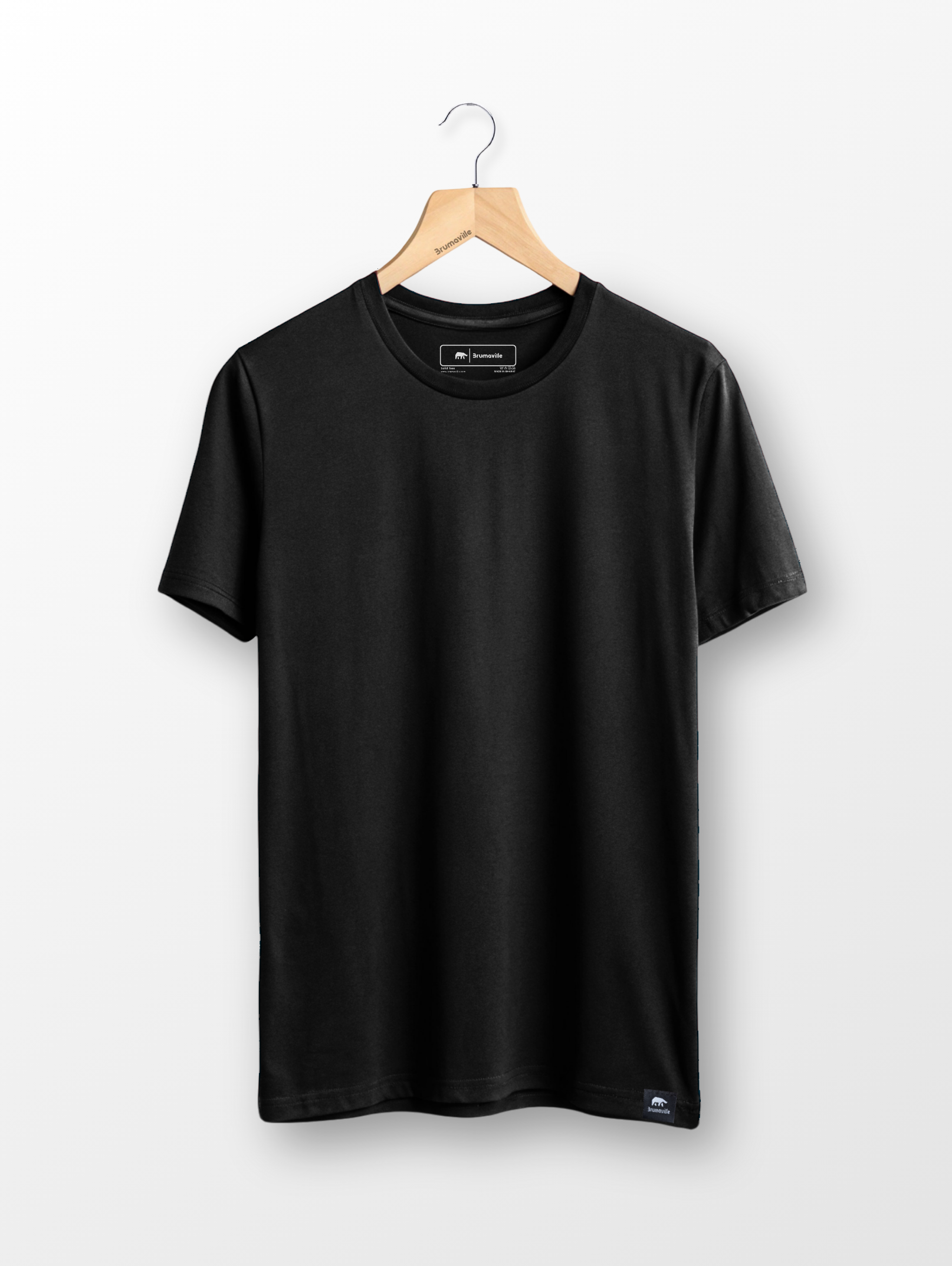 Black Half Sleeve T-Shirt