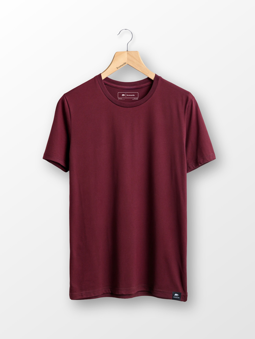 Marron Half Sleeve T-Shirt