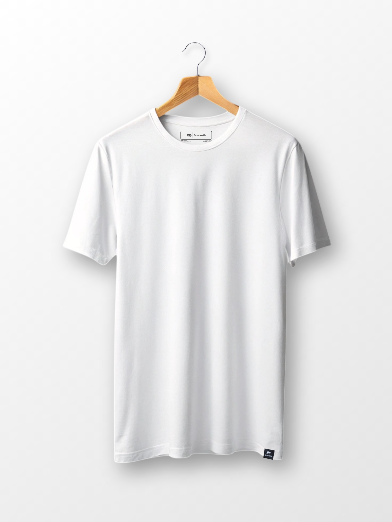 White Half Sleeve T-Shirt