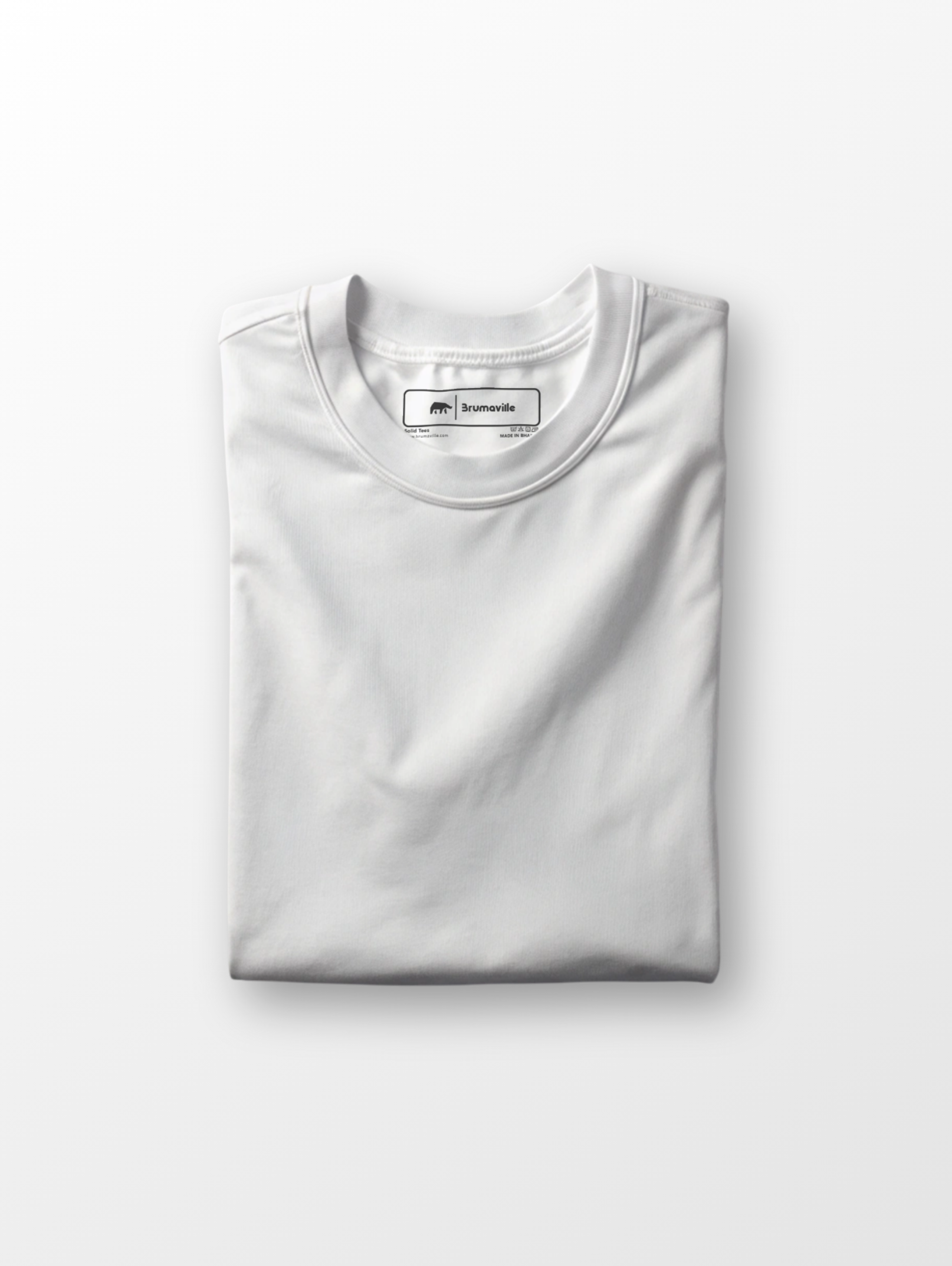 White Half Sleeve T-Shirt
