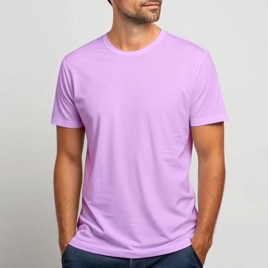 Lavender Half Sleeve Classic Tee - Ultra Soft