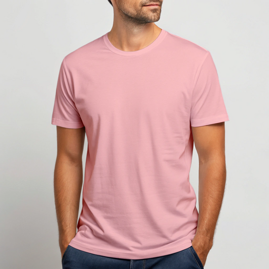 Millennial pink Half Sleeve Classic Tee - Ultra Soft